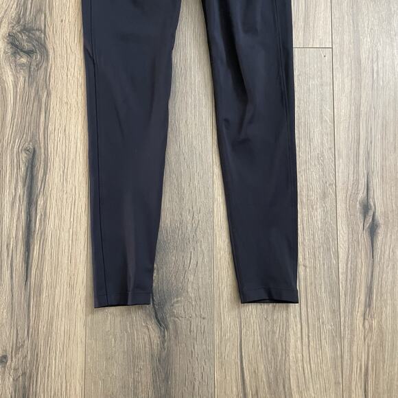 Splits59 Black Glenda Lace Up Techflex Full Length Leggings Size Small Pilates - Picture 3 of 7